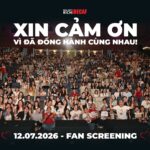 Ngày Xửa Ngày Xưa 36: Cinetour cực kỳ đông vui, cán mốc 6.000 vé đặt trước và hàng ngàn khán giả vỡ òa cảm xúc trên màn ảnh rộng